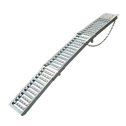 Erickson (07435) 72″ Long Steel Tri-Fold Loading Ramp – Pair, 1000 lb. Load Capacity
