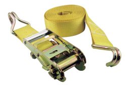 Erickson 52300 Yellow 2″ x 15′ Medium Duty Ratcheting Tie-Down Strap