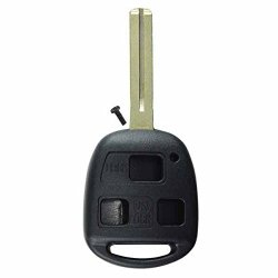 KeylessOption Key Replacement Case Shell Keyless Entry Remote Fob Uncut Blade Fix Master Compatible with Hyq1512v, Hyq12bbt