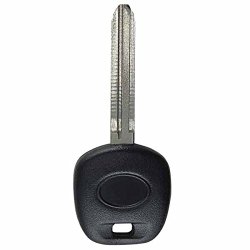 KeylessOption Replacement Uncut Ignition Chipped Key Transponder Blank Compatible with Dot Chip