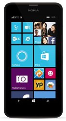 Nokia Lumia 635, Black 8GB (AT&T) with Bonus Orange Back Cover and 16GB Micro SD Card