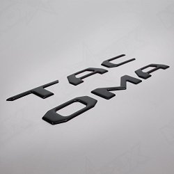 Nox Lux Toyota Tacoma Matte Black Tailgate Logo Insert