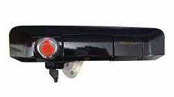 Pop & Lock PL5410 Gloss Black: J202 Paint Code Manual Tailgate Lock with BOLT Codeable for Toyota Tacoma