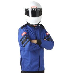 RaceQuip 111023 111 Series Medium Blue SFI 3.2A/1 Single Layer Driving Jacket