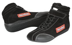 RaceQuip 30500200 Euro Carbon-L Series Size 20 Black SFI 3.3/5 Racing Shoes