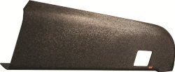 Wade 72-41451 Truck Bed Rail Caps Black Smooth Finish with Stake Holes for 2002-2009 Dodge Ram 1500 2500 with 6.5ft bed (Set of 2)