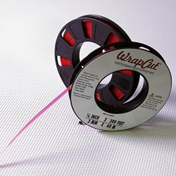 WrapCut Vinyl Wrap Matte, Carbon, Gloss Edge Cutting Tape 400ft x 1/8in Roll