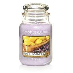 Yankee Candle 22-Ounce Jar Scented Candle, Large, Lemon Lavender