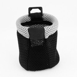 Auto Car Black Gray Mobile Phone Pouch Holder Bag Container w Suction Cup
