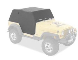 Bestop 81038-09 Charcoal All Weather Trail Cover for 97-06 Wrangler TJ Unlimited
