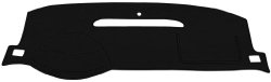 Chevy Silverado Dash Cover Mat Pad – LT & WT – 2008 – 2012 (Custom Velour Black)