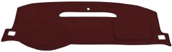 Chevy Suburban Dash Cover Mat Pad – Fits 2007 – 2012 (Custom Velour, Maroon)