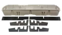 Du-Ha 10043 Chevrolet/GMC Underseat Storage Console Organizer – Light Gray