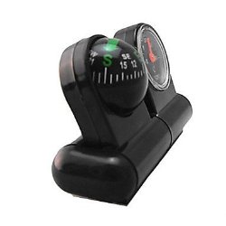 EFORCAR(R) 1 PCS 2 in 1 Mini Vehicle Auto Car Boat Navigation Compass Thermometer Ball