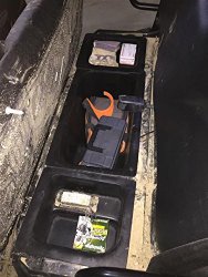 Mid-Size Polaris Ranger Under Seat Storage bin set (fits: PRO-FIT Cage model, 50″ wide)