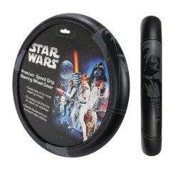 Plasticolor 006736R01 Star Wars Darth Vader Steering Wheel Cover