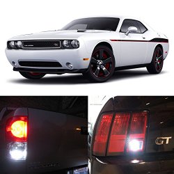 2008-2016 Dodge Challenger Reverse Backup Back up LED Light Bulbs 921 T10 906 912 901 906 909 T15