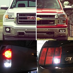2014-2016 Chevy Chevrolet Silverado GMC Sierra 1500 2500 3500 Reverse Backup Back up LED Light Bulbs 921 T10 906 912 901 906 909 T15