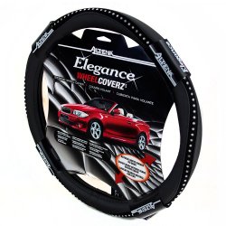 Alpena 10403 Black Bling Steering Wheel Cover