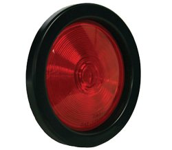 Blazer B95 4-Inch Round Sealed Stop / Tail / Turn Light Kit – Red