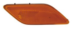 Depo 340-1416R-US Mercedes-Benz E350 Passenger Side Front Marker Lamp Assembly with Bulb and Socket