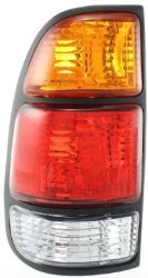 Evan-Fischer EVA15672012650 Tail Light Driver Side LH Plastic lens OE design Amber, clear, red DOT, SAE approved