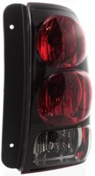 Evan-Fischer EVA15672015146 Tail Light Passenger Side RH Plastic lens OE design Clear and red DOT, SAE approved