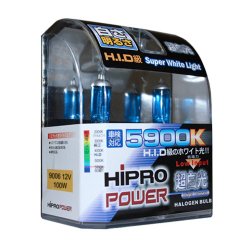 Hipro Power 9006 5900K 100 Watt Super White Xenon HID Headlight Bulb – Low Beam