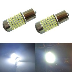 JDM ASTAR 1200 Lumens Extremely Bright 144-EX Chipsets 1156 1141 1073 7506 LED Bulbs with Projector , Xenon White