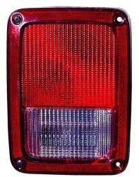 Jeep Wrangler Replacement Tail Light Assembly – Driver Side