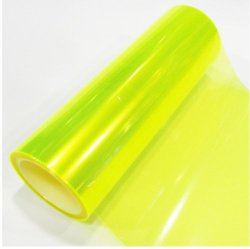 Moyishi Light FLUORESCENT Yellow Vinyl Headlight Taillight Tints 12”x48”