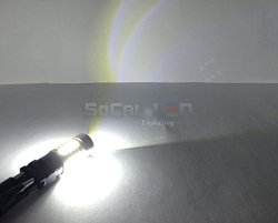 SoCal-LED 2pcs BAY15d 1157 White 15w High Power Super Bright Car LED Bulbs 5730 15smd Turn Signal/Break/Tail Light