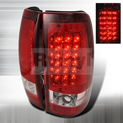 Spec-D Tuning LT-SIV99RLED-TM Red LED Tail Light