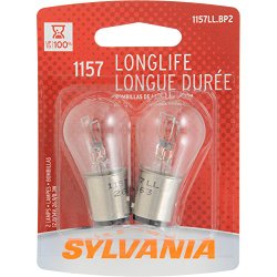 SYLVANIA 1157 Long Life Miniature Bulb, (Pack of 2)