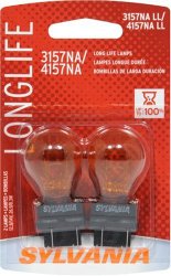 SYLVANIA 3157NA/4157NA Long Life Miniature Bulb, (Pack of 2)