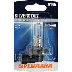 SYLVANIA 9145 SilverStar High Performance Halogen Fog Bulb, (Pack of 1)