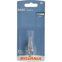 SYLVANIA H1 Basic Halogen Headlight Bulb, (Pack of 1)
