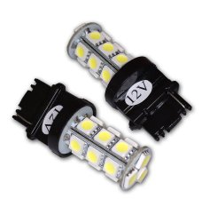 TuningPros LEDCG-3156-WS18 Cornering LED Light Bulbs 3156, 18 SMD LED White 2-pc Set