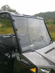 2015-2016 Polaris Ranger 570 Mid Size ETX Full Front Windshield…A FULL 1/4″ THICK!