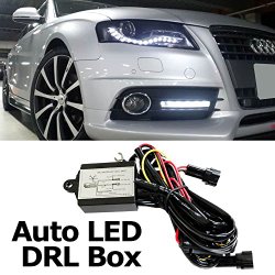 Automatic LED DRL On/Off Controller Module Box Relay