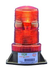B6L4P 9-80V AC DC LED FORKLIFT EMERGENCY WARNING LIGHT BEACON STROBE EFFECT 12V 24V 36V 48V 72V (RED)