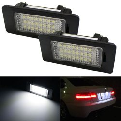 iJDMTOY 24-SMD Error Free LED License Plate Light Lamps For BMW 1 2 3 4 5 Series X3 X4 X5 X6