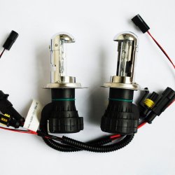 Innovited 55W HID Xenon Bi-xenon Hi/Lo Dual Beam Replacement Bulbs – H4 9003 – 12000K