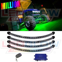 LEDGlow Million Color LED Golf Cart Underbody Underglow Light Kit