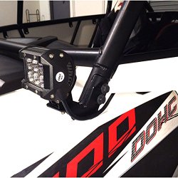 STV Motorsports® 2015 2016 POLARIS RZR XP 1000 RZR 900 Black Lights Mounting Brackets Kit