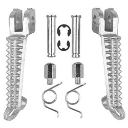 Tengchang Front Footrests Pegs Footpegs Sider for Yamaha YZF R1 2002-2012 R6 2003-2012 YZF600 R6S 2003-2008
