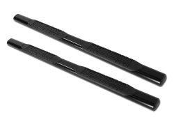 4″ BLK SIDE STEP NERF BARS rail running boards 99-15 FORD F250/F350 SD CREW CAB