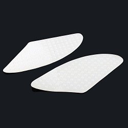 Areyourshop Tank Traction Pad Side Gas Knee Grip Protector 3M For Honda CBR 600 1000 RR CB400 Clear