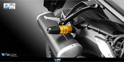Dimotiv Exhaust Slider for YAMAHA FZ8 2010-2014 (GOLD)