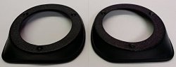 Harley-Davidson vented lower fairing speaker adapters 6.5″ touring 6 1/2″ 1997-2014 *** MADE IN THE U.S.A. in Texas! ***